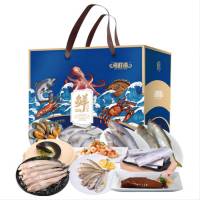纵联优品 海鲜港 海鲜礼盒 五福临门礼盒