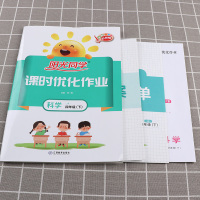 2021新版 阳光同学四年级下册科学教科版课时优化作业小学4年级下课堂教材同步训练练习册课时作业本单元检测试卷卷子宇轩