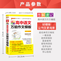 2020全彩版 PASS绿卡图书 图解速记 高中语文万能作文模板 高考满分作文精选范文高考语文作文 高中作文素材 高中作