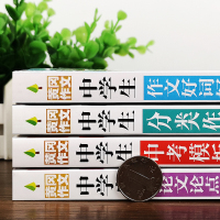 正版黄冈作文全4册 2019年初中生作文书大全 中考满分作文 中考作文素材模板 2019版作文书初中版中学生作文好词好句