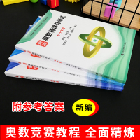 新编奥数精讲与测试七年级+八年级+九年级789年级 全3册 初中数学奥数点拨思维训练知识要点典例 精讲竞赛题题库解题技巧