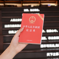 正版 可批量订购 提供正规发票 2020新版 中华人民共和国民法典 64开 压纹烫金版 2020新版民法典便携版法规