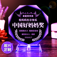 生日礼物送妈妈40-50岁给婆婆父亲特别创意手工diy感恩实用母亲节 中国好妈妈奖