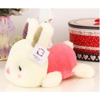 可爱宝宝趴趴兔毛绒玩具玩偶咪咪兔公仔小白兔子娃娃生日礼物批发 粉红色 一窝(20+30+40+55)