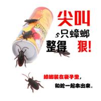 愚人节朋友吓一跳生日创意礼物整蛊恶搞怪整人玩具薯片桶蛇 薯片蛇一桶+5蟑螂 保蜜包装,送贺卡(可带写)