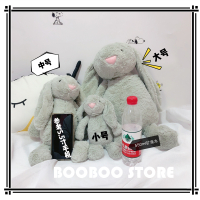 可爱陪睡毛绒玩具兔子公仔安抚布娃娃儿童玩偶送生日礼物女 奶油白色兔子 大号(全长约58cm)-已知有浮毛