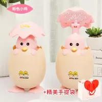创意儿童实用幼儿园奖励小学生朋友毕业季活动生日礼物送男孩女孩 蛋壳(粉色小鸡)+手提袋