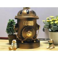 创意复古留声机八音盒音乐盒生日礼物送女生儿童仿木质男朋友礼物 消防栓音乐盒