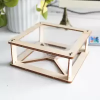 科学小手工制作3D全息投影仪小学生幼儿园科学实验小发明diy材料 组装好成品