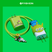 苹果12专用11pro max18w快充手机数据线保护套充电器头缠绕绳20w 快充18/20W 三眼与黄人+绳