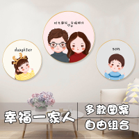 5d钻石画2020新款满钻圆形客厅餐厅点贴砖十字绣儿童手工diy2021 夫妻同心[画布80*80cm,画芯70*70c