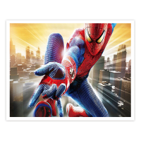 小学生钻石贴画满钻儿童钻石绣卡通卧室简单点钻画40厘米50A3大小 蜘蛛侠满钻50*40厘米+框架
