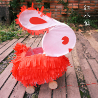 哇尔手工兔子灯材料包春节灯笼元宵节花灯制作小学生传统新年礼物 红小仙