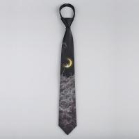 [霖悦君]原创JK领带女衬衫配饰免打结拉链领带DK男学院风提花正 银河/月坠星海 免打结定位领带