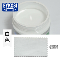 逸柯皮革染色剂皮具修补翻新上色皮包沙发皮鞋修复白鞋皮衣补色膏 白色 50ml送四件工具