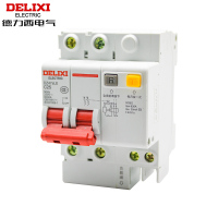 德力西2P漏电保护器16A断路器25A空气开关63A家用漏保40A DZ47SLE 125A 2P