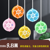 多功能面板带线usb多孔开关插座排插接线板拖线板转换器长线家用 [颜色随机] 5插位+USB 9.8米 送小夜灯+爬墙贴