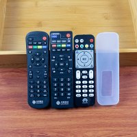 电视机顶盒空调遥控器套 高清硅胶套 摇控板防尘防水防摔保护套 HW款 高清[14.5*4.2cm]