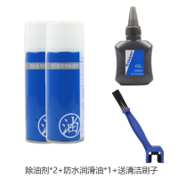 捷安特润滑油山地路自行车润滑脂链条碟刹清洗松锈除锈防锈剂 套装8