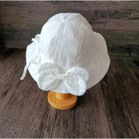 网红女宝宝印度帽子婴儿帽子春秋薄款囟门帽婴儿帽新生儿纯棉胎帽 AA 48内头围 1-12月太阳帽 均码