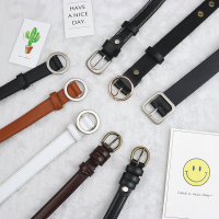 网红女士皮带简约百搭韩国学生配裙细牛仔裤chic腰带女酷ins装饰 购买不送打孔器 120cm