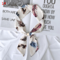 韩国小丝巾衬衫丝带女百搭细窄腰带装饰绑包长条学生领带飘带领巾 领巾#1