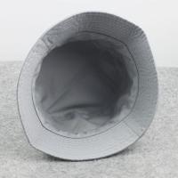 夏季男士帽子 春秋棉布渔夫帽 2面戴女帽子纯色户外遮阳帽盆帽潮 迷彩色 M(56-58cm)