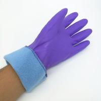 东亚808-2绒布加绒保暖家用手套洗碗洗衣橡胶乳胶手套胶皮 东亚808-2型 10双装 L