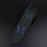 [心脏地震]翩翩 原创蝴蝶jk领带女装饰色织创意DK领带男 翩翩