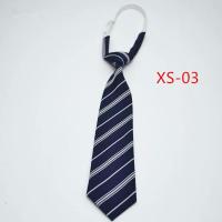 JK制服领带懒人免打款套头领结小领结黑色纯色领带男女生校服 XS-03