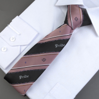 [心脏地震]七宗罪-傲慢 原创领带JK DK配件女 玫红色 七宗罪-傲慢