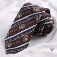 【霖悦君】马戏团小熊原创JK领带女日系手打DK领带男衬学院风领花 马戏团小熊（领带）