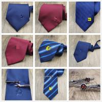 职业学院标记领带保安领带领带夹拉链易拉得部门领带制服领带夹 cheng guan领带