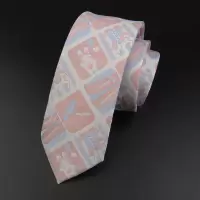 [心脏地震]游乐园兔兔原创jk领带女休闲领结jk领带女制服装饰粉 游乐园兔兔