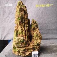 天然吸水石上水石原石假山盆景配石奇石室内装饰小摆件天然假山 3638