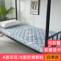 床垫软垫加厚宿舍床褥子学生单人租房专用榻榻米海绵垫被地铺睡垫 火烈鸟-[约5cm 加厚磨毛] 1.8x2.0m(双人床)