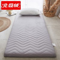 床垫软垫学生宿舍单人0.9m加厚床垫子1.2米海绵垫被褥子地铺睡垫 加厚-灰色 180x200cm[亲肤磨毛床垫 密度高