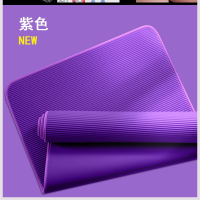 跳绳跑步机垫子家用室内毯操静音专用垫加厚隔音缓冲垫防震垫减震 紫色(1850*800mm) 6mm(初学者)