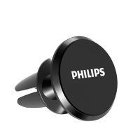 飞利浦车载手机支架汽车用导航支架新款出风口手机磁力吸盘式支架 [升级款]迷你磁性支架+数据线