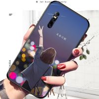 vivox27手机壳硅胶 vivo x27手机套软壳全包网红防摔保护套潮女 V字背影 vivoX27[送钢化膜+指环]