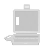 骐源5号7号4节8节10节C型D型18650电池盒防潮防尘收纳盒电池储存 带挂孔-4节5号电池盒(10个)