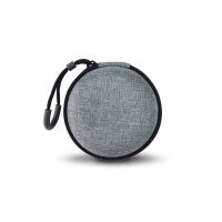 耳机收纳包数据线充电器抽那盒U盘U盾便携抗压迷你收藏包耳机包 BE11浅色小圆包