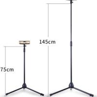 投影仪支架万能 床头 落地三脚架 投影机支架 极米坚果架子免打孔 黑色