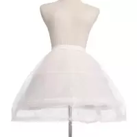cosplay春夏凉爽鱼骨裙撑洛丽塔lolita可调节暴力衬裙软妹不扎腿 2钢暴力可调节蓬度45cm