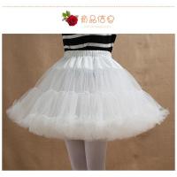 裙撑s女仆装ita日常蓬蓬裙短A字无骨半身裙婚纱衬裙