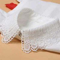 蕾丝领面假领复古蕾丝假领秋冬女士气质假领子女士节约领 花芬