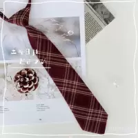 [相思豆] 土曜日JK搭配小物 同格JK制服格裙小物 领结 领带 相思豆领带