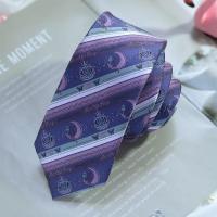 [霖悦君]蝴蝶精灵原创JK紫色领带女衬衫小物制服提花手打款正版[4月28日发完] 蝴蝶精灵赛莉娜/领带