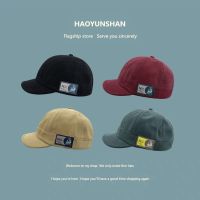 日系ins短帽檐棒球帽子女韩版潮春夏季百搭休闲贴布标签鸭舌帽男 收藏宝贝优先发货 均码(可调节)