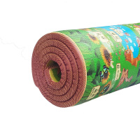 赠手提袋郊游户外防水垫子爬行垫单人双人防潮垫加厚野餐垫沙滩垫 10毫米（1厘米）无袋 1.8*2米爬爬垫